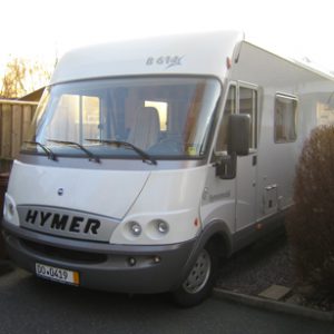 Hymer husbil importerad från Tyskland