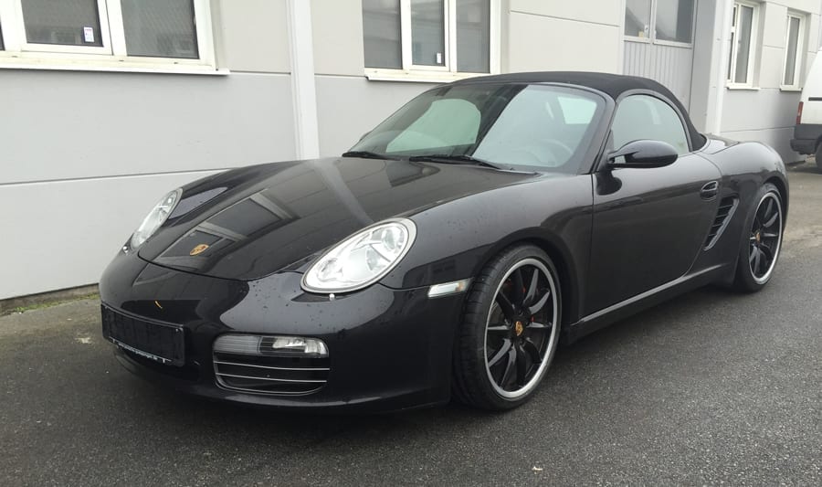 Porsche Boxster S import från Tyskland Porsche-Boxster