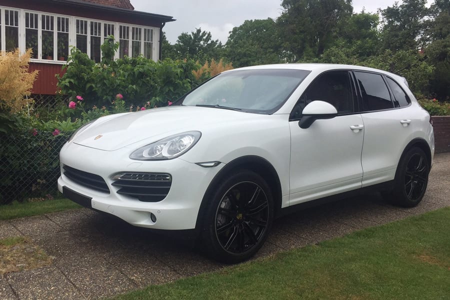 Porsche Cayenne S inköpt i Tyskland PorscheCayenneS20150713