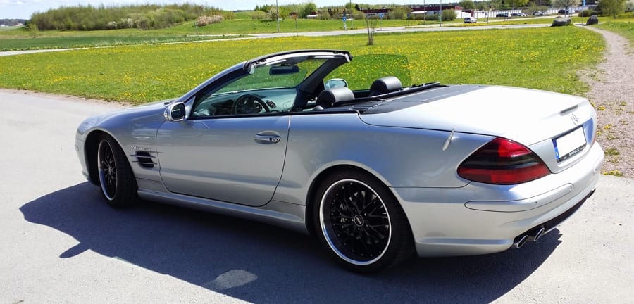 Mercedes SL en sportbil från Tyskland