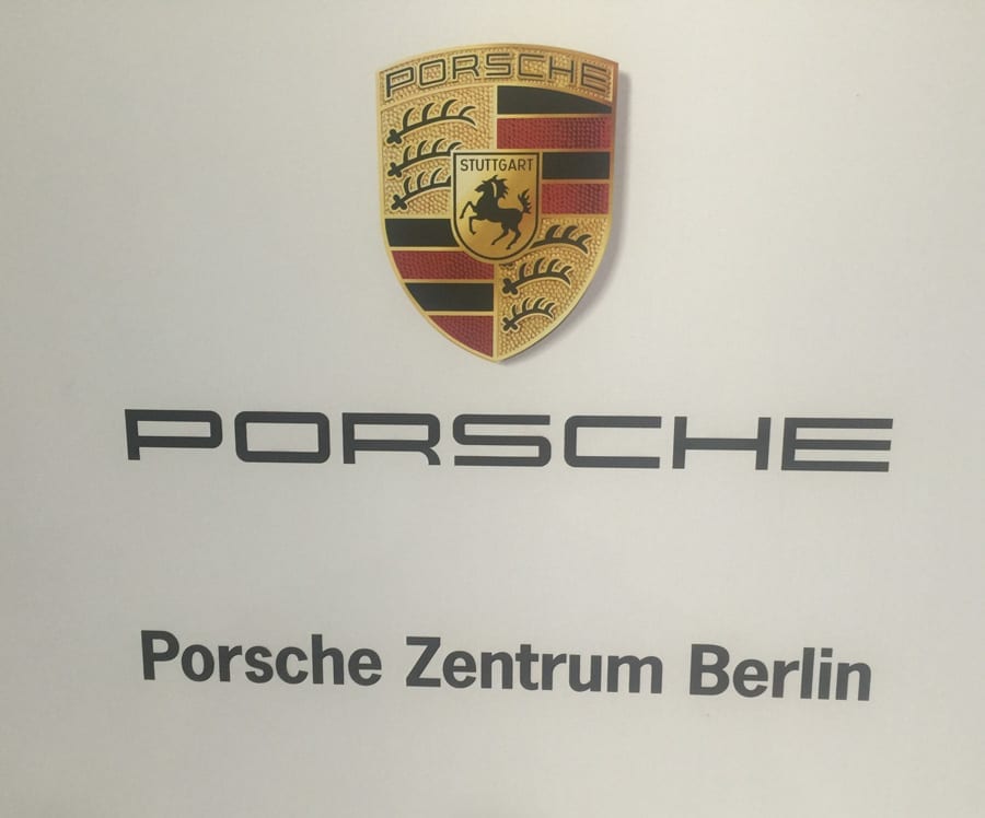 Porsche zentrum i Berlin Porsche zentrum i Berlin