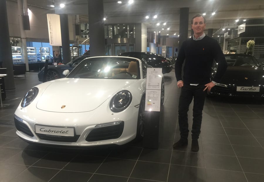 Porsche cab som kan få import bil från Tyskland Porsche cab som kan få import bil från Tyskland