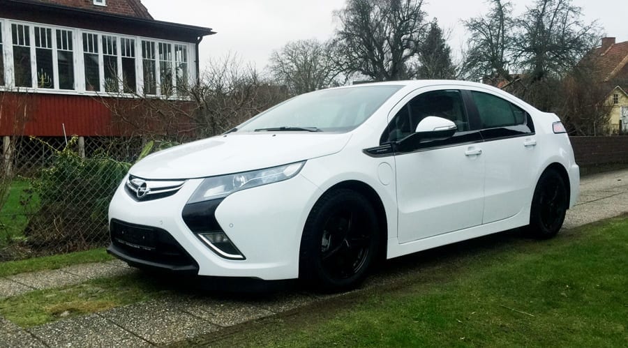 Opel Ampera som är importerad från Tyskland Opel Ampera som är importerad från Tyskland