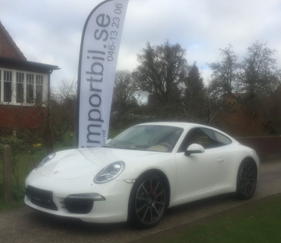 Porsche 911 991 Carrera S Coupe, 400 hk, 7 vxl manuell låda, Sportavgassystem Porsche20Porsche 911 991 Carrera S Coupe, 400 hk, 7 vxl manuell låda, Sportavgassystem