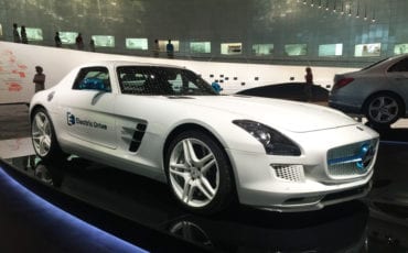 Mercedes museum i Stuttgart