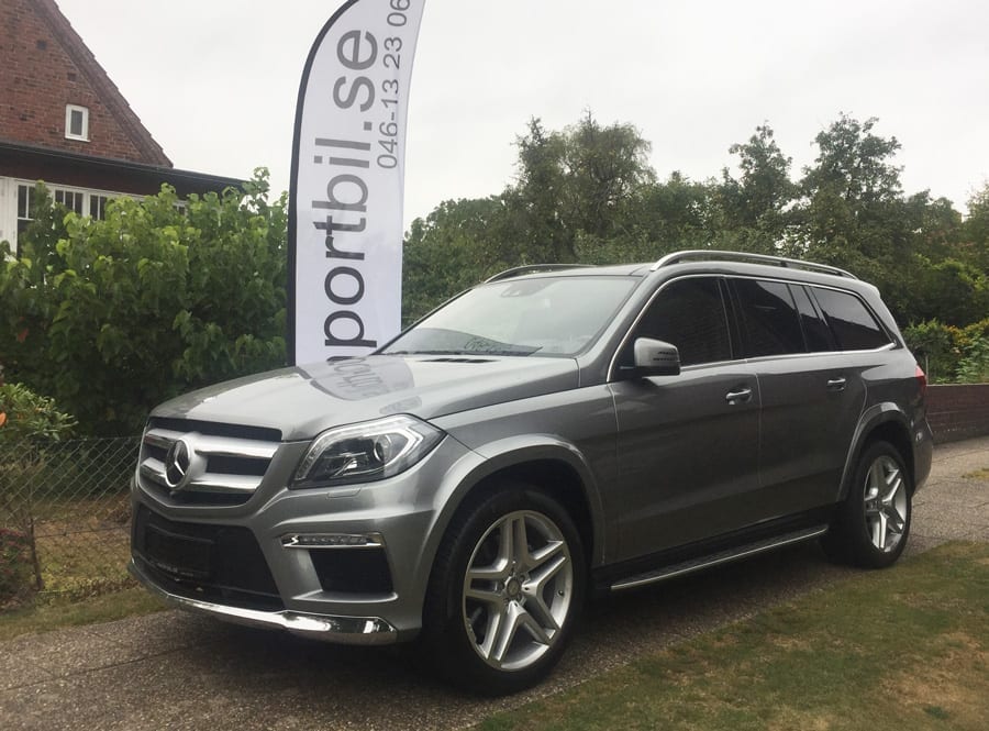 Importera Mercedes-Benz GL 350 BlueTec 4M Sportpaket AMG, 258 hk från Tyskland