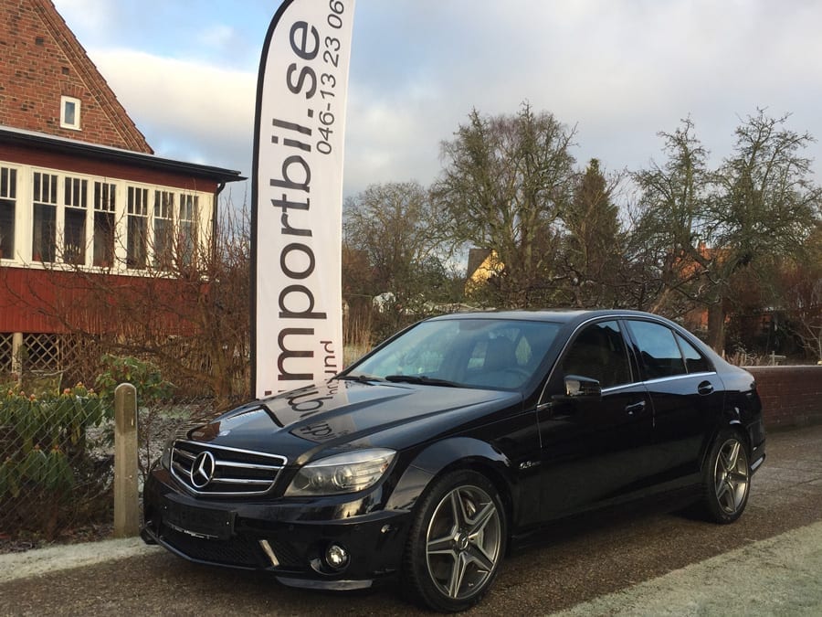 Mercedes C63 AMG Tyskland import av Mercedes C63 AMG