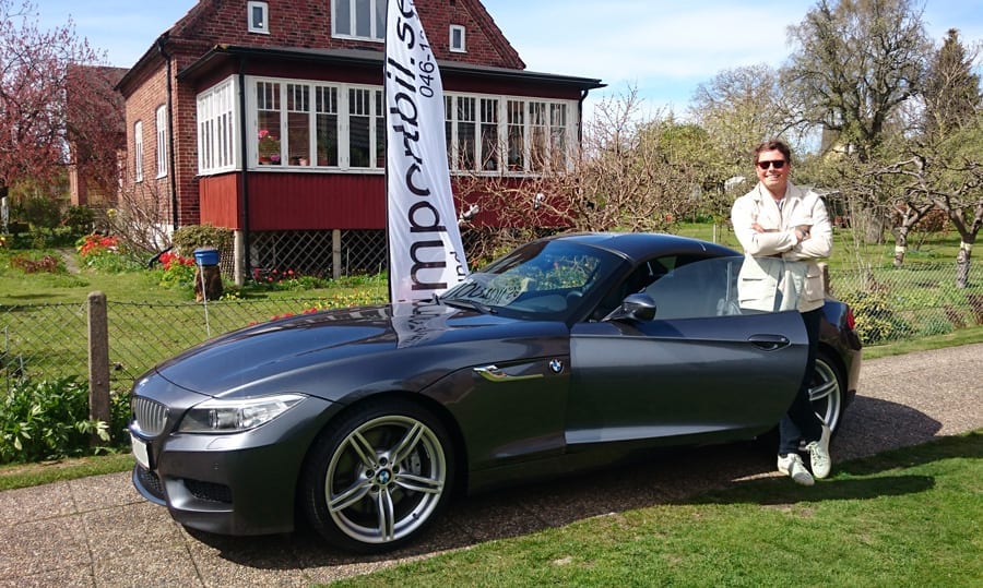 Cab på en BMW importerad från Tyskland