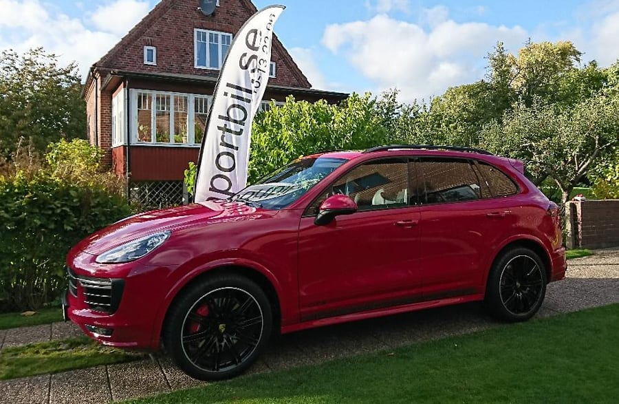 Tyskland import av en Porsche Cayenne GTS facelift 441 hk