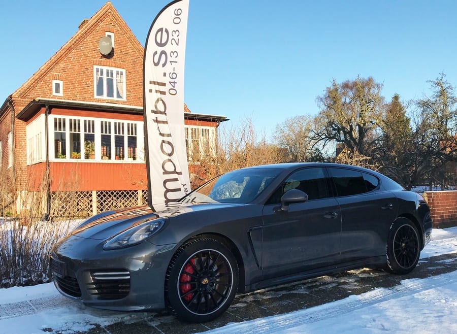 Importfordon, Porsche Panamera Turbo från Tyskland Importfordon från Tyskland Panamera