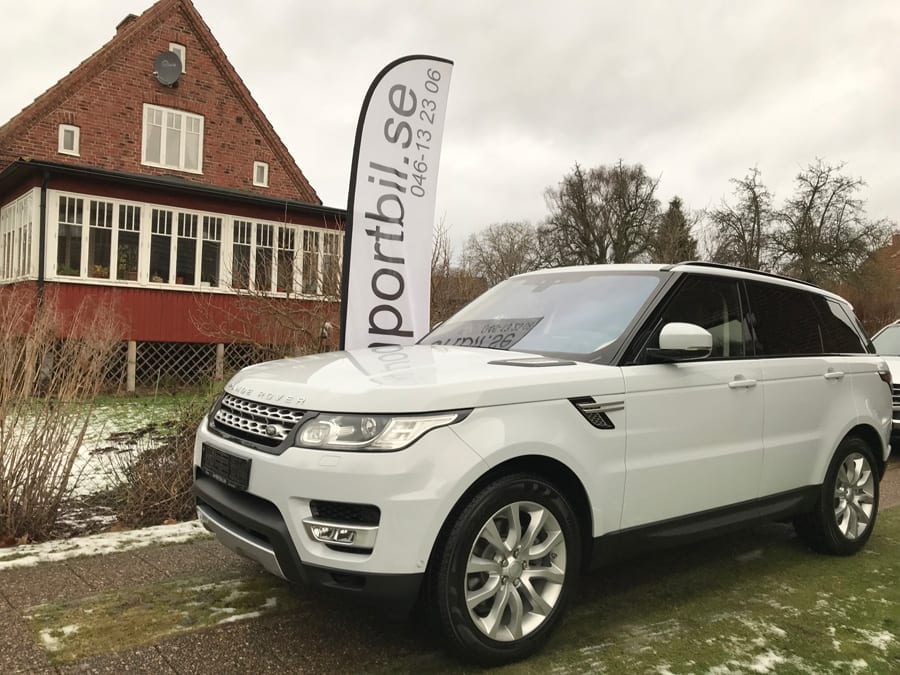 Importfordon från Tyskland Land Rover Range Rover Sport TDV6