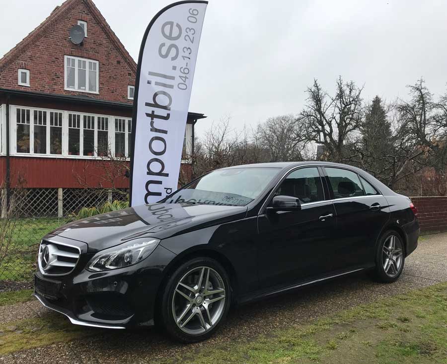 Tyskland import av en MB E 350 MB E 350 importerad från Tyskland