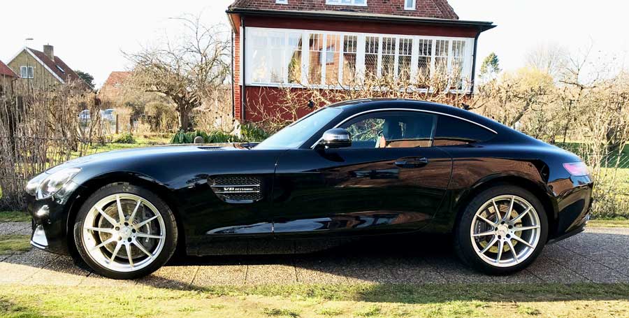 tysk bil Mercedes AMG GT 462 hk importera bil Mercedes AMG GT 462 hk