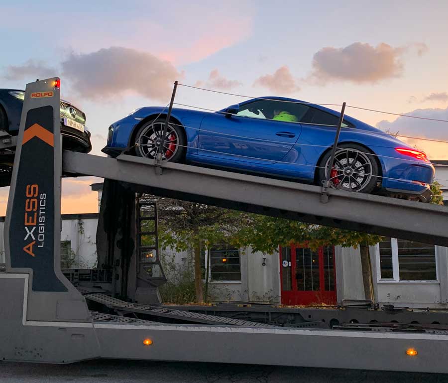Tyskland import Porsche 911 GT3 Touring Import av en Porsche 911 GT3 Touring