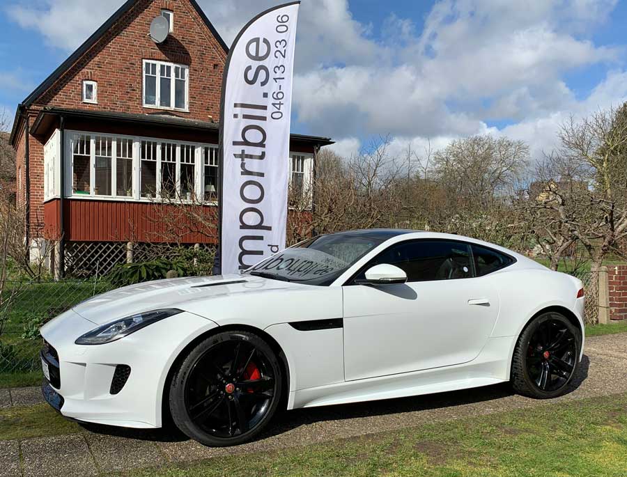 Importerad från Tyskland Jaguar F-type Import av en Jaguar F-type