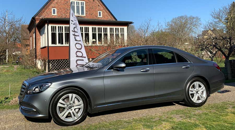 Tyskland import av en Mercedes S 350
