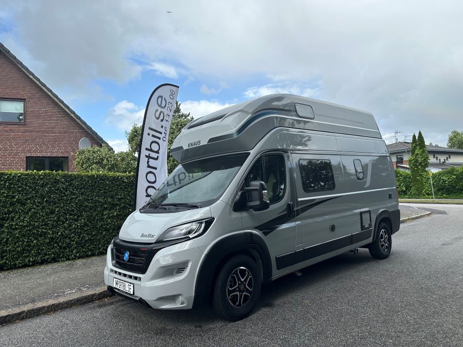 Tyskland import av en Knaus Boxstar Street 600 Importerad från Tyskland Knaus Boxstar Street 600